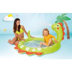 Детский надувной бассейн Intex Dino 58437 (Green) Thumb