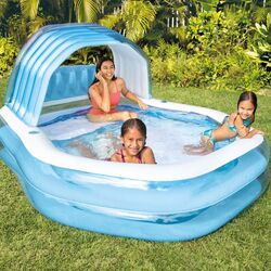 Piscina gonflabila pentru copii Intex Family 57186 (Blue) Thumb