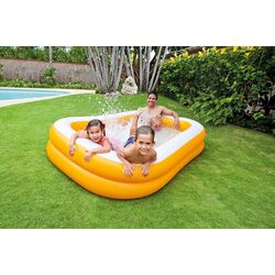 Детский надувной бассейн Intex Mandarin 57181 (Orange/White) Thumb