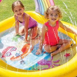 Детский надувной бассейн Intex Rainbow 57156 (Yellow) Thumb