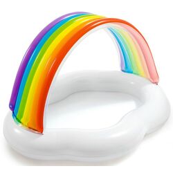Piscina gonflabila pentru copii Intex Rainbow Cloud 57141