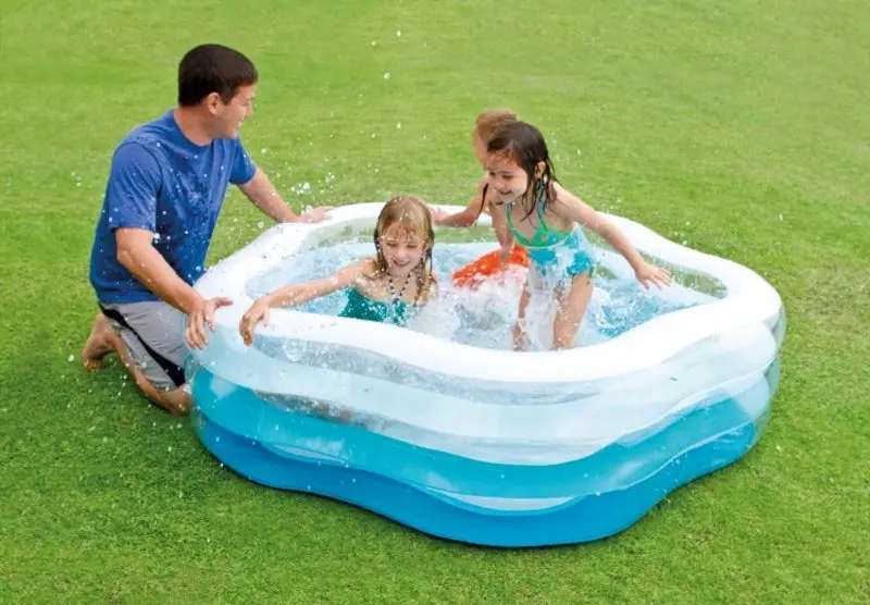 Детский надувной бассейн Intex Summer 56495 (Blue) - 2