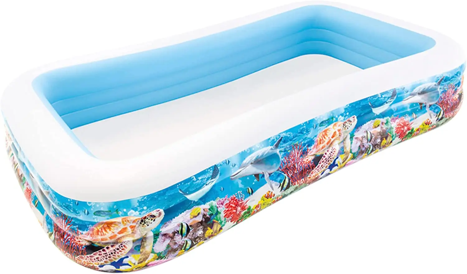 Piscina gonflabila pentru copii Intex Tropical Reef 58485 (White/Blue)