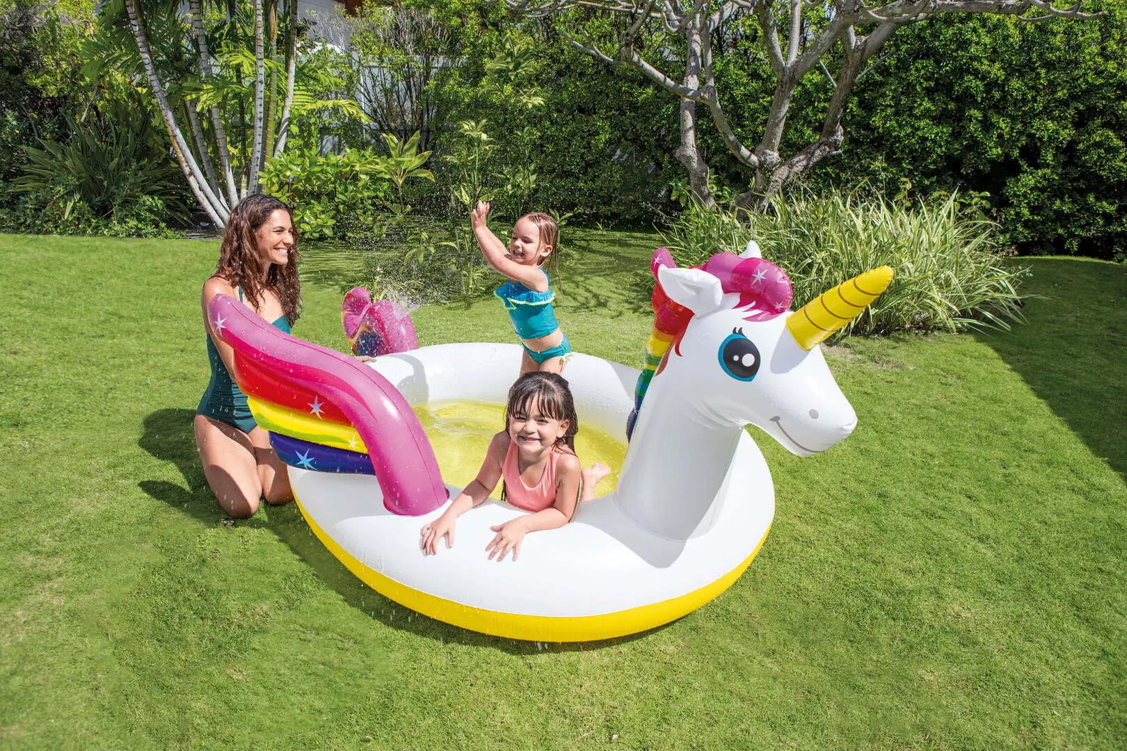 Bazin gonflabil pentru copii Intex Unicorn 57441 (White)