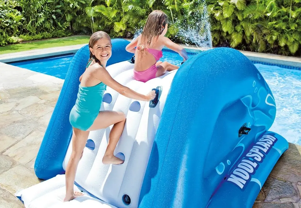 Topogan gonflabil Intex Kool Splash 58849 (Blue/White) - 2