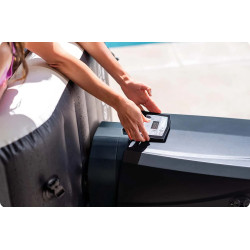 Надувное СПА джакузи Intex 28458-Z (Black/White) Thumb