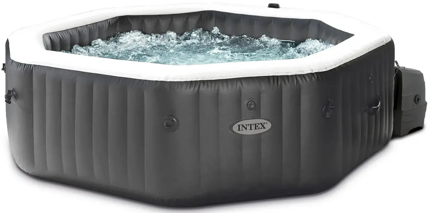 Надувное СПА джакузи Intex 28458-Z (Black/White)