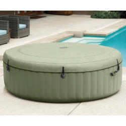 Надувное СПА джакузи Intex PureSpa Bubble Massage 28426 (Olive) Thumb