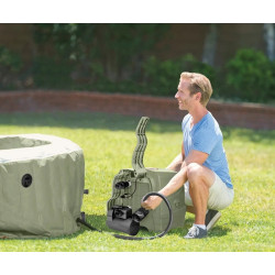 Надувное СПА джакузи Intex PureSpa Bubble Massage 28426 (Olive) Thumb