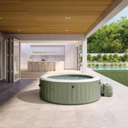 Надувное СПА джакузи Intex PureSpa Bubble Massage 28426 (Olive) Thumb