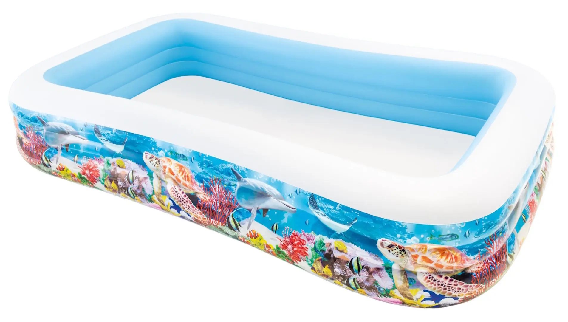 Надувной бассейн Intex 58485 (Blue/White)