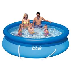 Надувной бассейн Intex Easy Set 28122 (Blue) Thumb