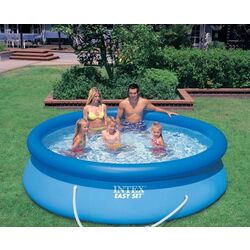 Надувной бассейн Intex Easy Set 28122 (Blue) Thumb