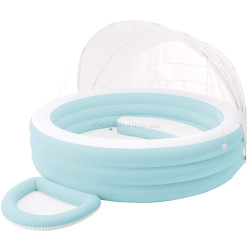 Piscină gonflabilă Intex Swim Center Canopy Lounge 57195 (Blue/White)