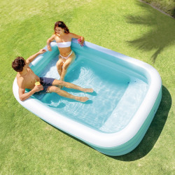 Piscina gonflabila Intex Swim Center Family Lounge 58497 (Blue/White) Thumb