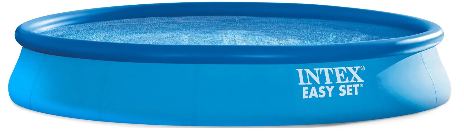 Piscina gonflabila cu plasa de curatare Intex Easy Set 28158 + 29054 + 29050 (Blue)