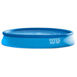 Piscina gonflabila cu acoperire Intex Easy Set 28158 + 28023 (Blue) Thumb