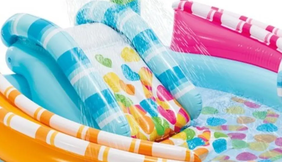 Надувной игровой центр-бассейн Intex Candy Fun 57144 (Blue)