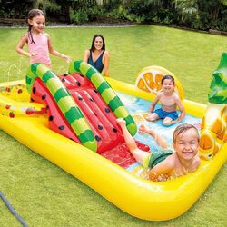 Piscina-centru de joaca Intex Fruit Games 57158 (Yellow) Thumb