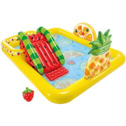 Piscina-centru de joaca Intex Fruit Games 57158 (Yellow)