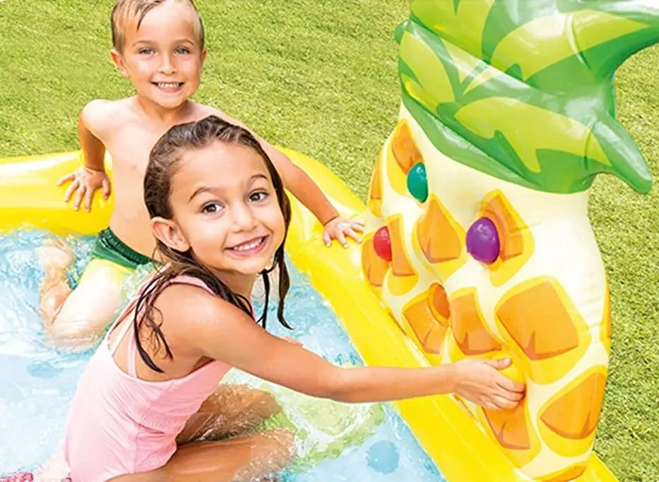 Piscina-centru de joaca Intex Fruit Games 57158 (Yellow)