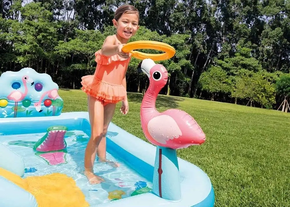 Piscina-centru de joaca gonflabil Intex Jungle Adventures 57161 (Blue) - 5