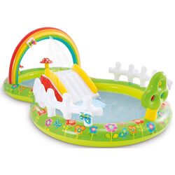 Piscina-centru de joaca gonflabil Intex My garden 57154 (Green)