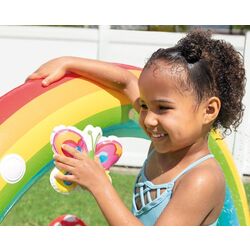 Надувной игровой центр-бассейн Intex My garden 57154 (Green) Thumb