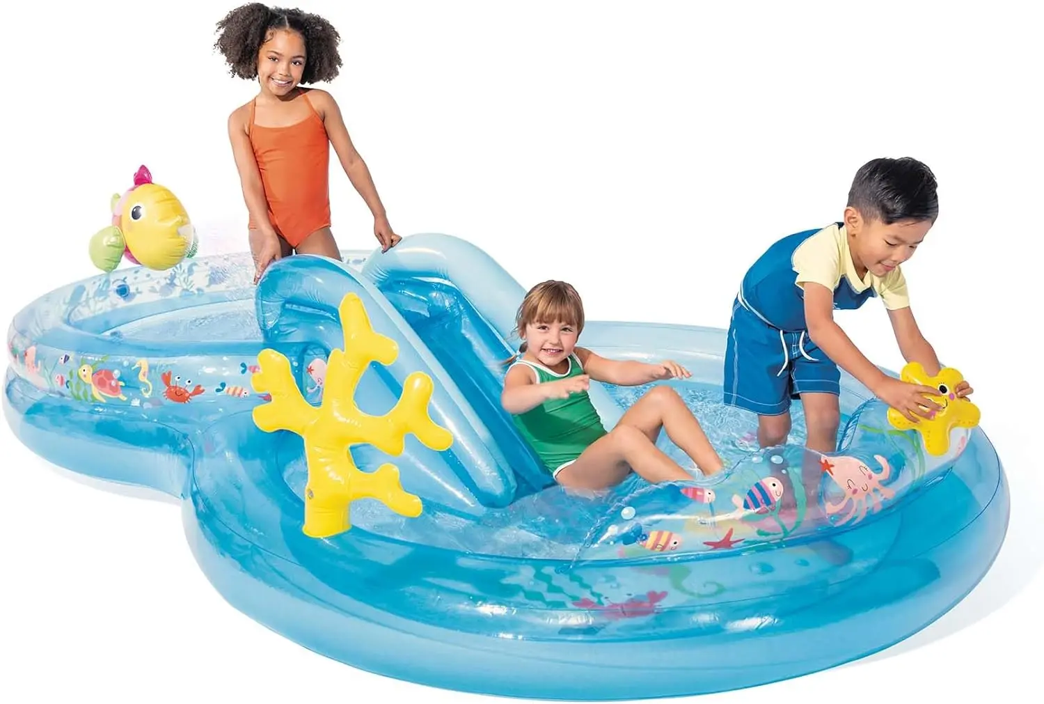 Piscina-centru de joaca gonflabil Intex Under the sea 56143 (Blue)