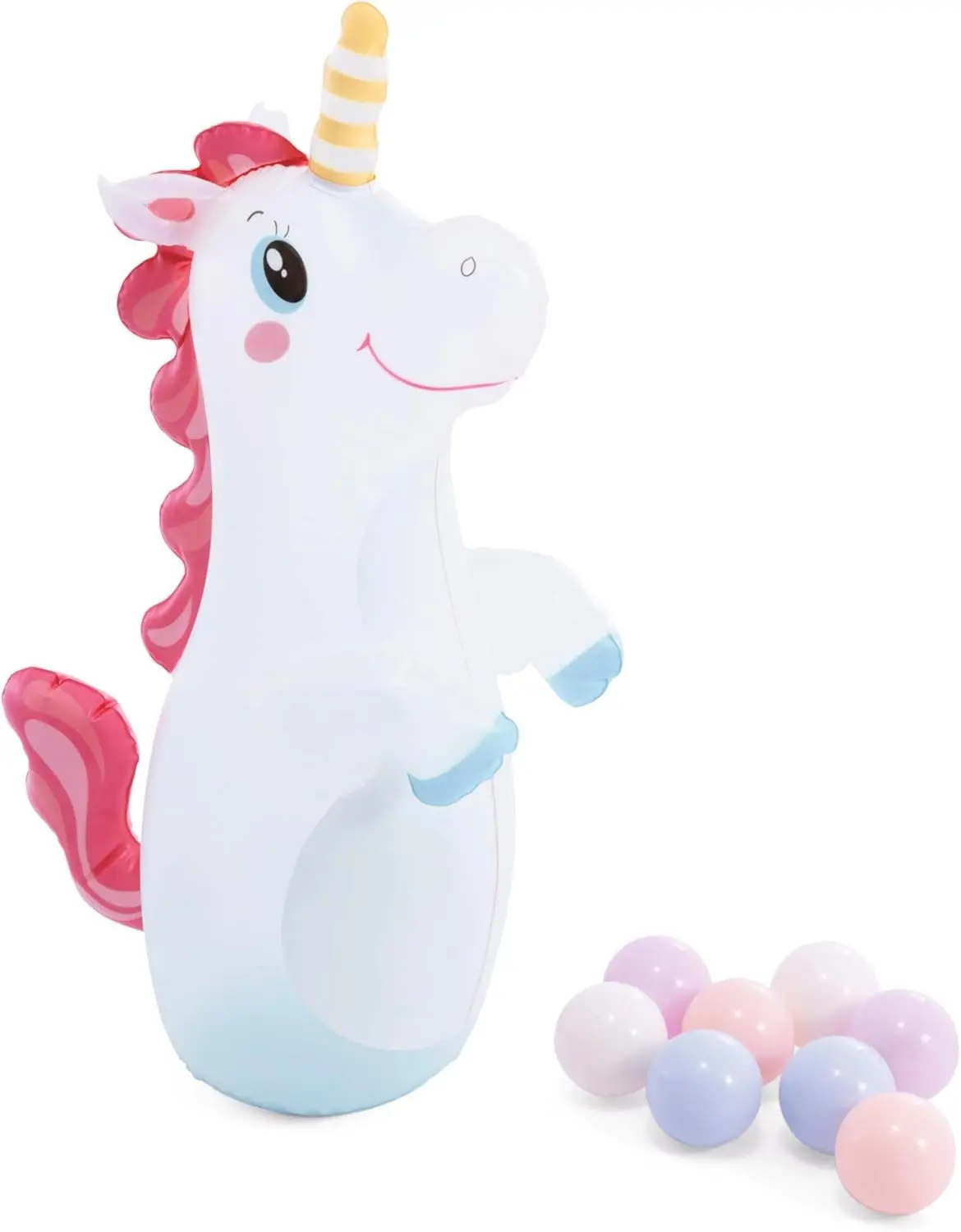 Piscina-centru de joaca gonflabil Intex Unicorn Castle 56148 (Multicolour) - 7
