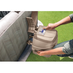 Jacuzzi SPA Intex Chevron Deluxe Square Bubble 28472 (Beige) Thumb