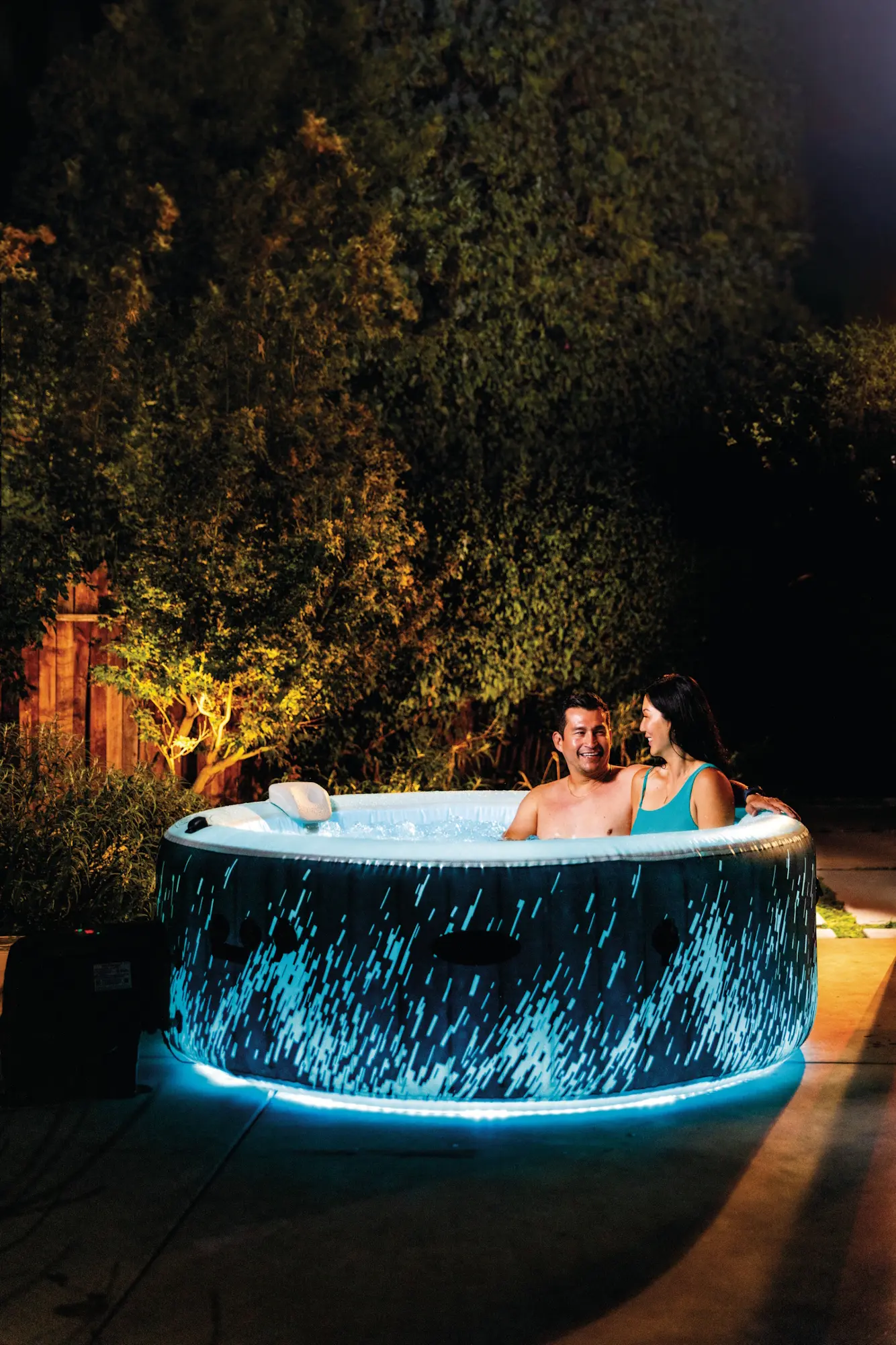 Jacuzzi SPA Intex Glow Deluxe 28494 795L (Black)