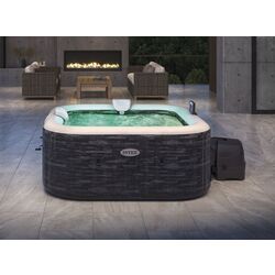 Надувной СПА джакузи Intex Greystone Deluxe 28452 (Grey) Thumb