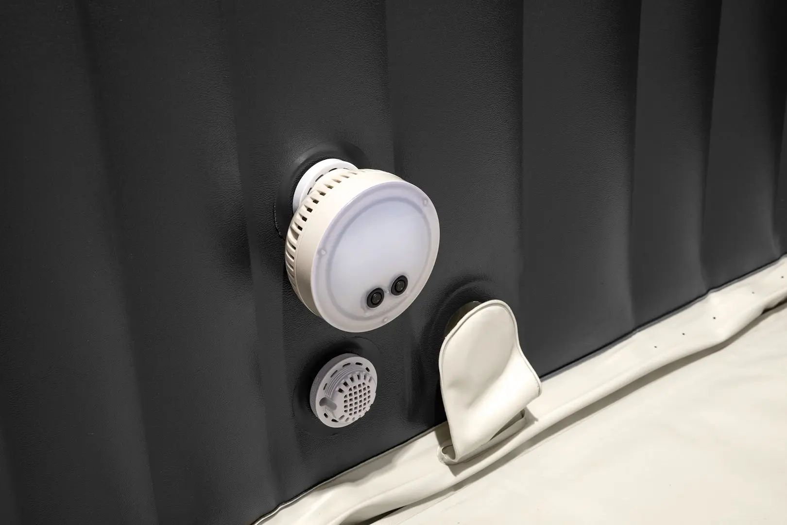 Надувной СПА джакузи Intex Greystone Deluxe 28452 (Grey) - 5