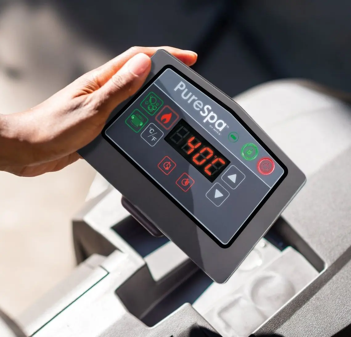 Надувной СПА джакузи Intex Greywood Deluxe 28442 (Grey)