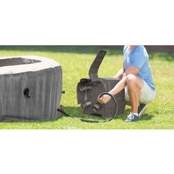 Надувной СПА джакузи Intex Greywood Deluxe 28442 (Grey) Thumb