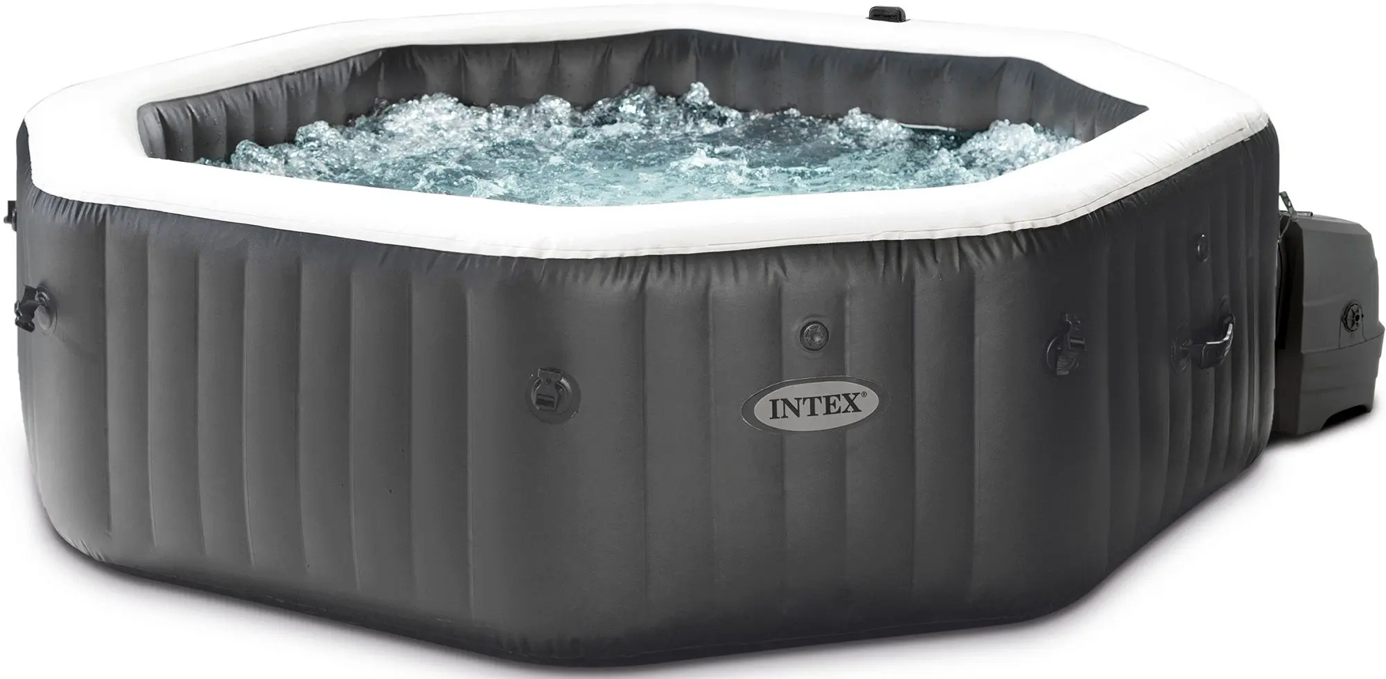 Jacuzzi SPA Intex Jet And Bubble Deluxe 28462 (Black)