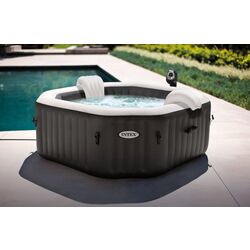 Jacuzzi SPA Intex Jet And Bubble Deluxe 28462 (Black) Thumb