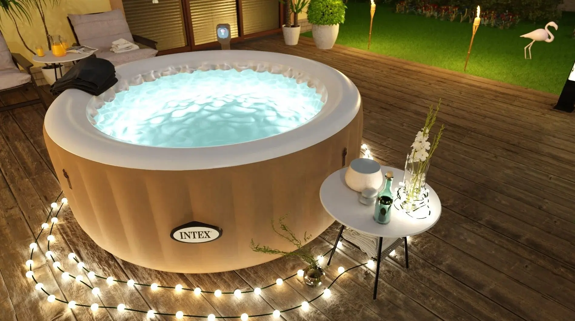 Jacuzzi SPA Intex PureSpa Bubble 28426