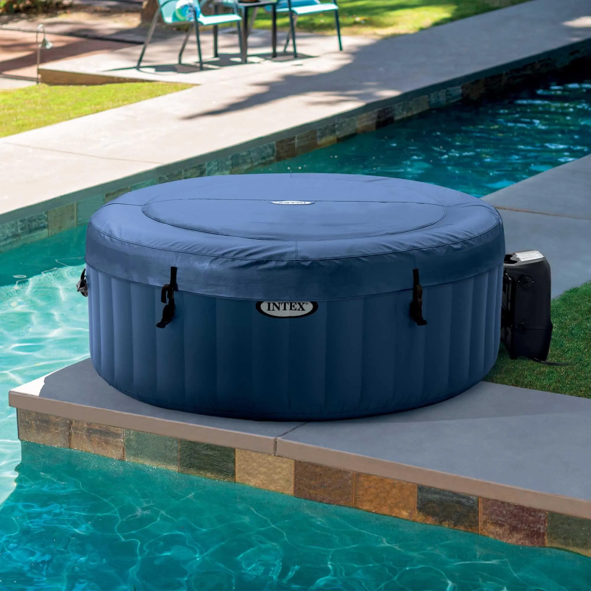Jacuzzi SPA Intex PureSpa Bubble 28486 (Blue)
