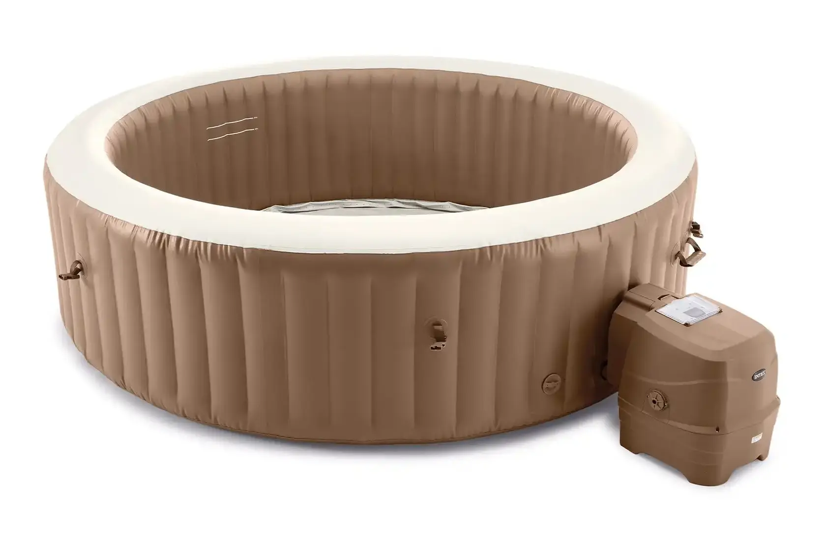 Jacuzzi SPA Intex Sahara Tan Round Bubble Spa 28412 (Brown)