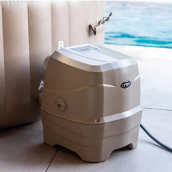 Jacuzzi SPA Intex Sahara Tan Round Bubble Spa 28412 (Brown) Thumb