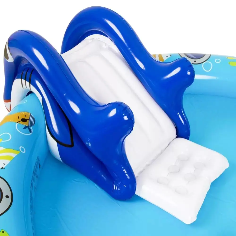 Надувной игровой центр-бассейн Jilong 51220 (Blue) - 3