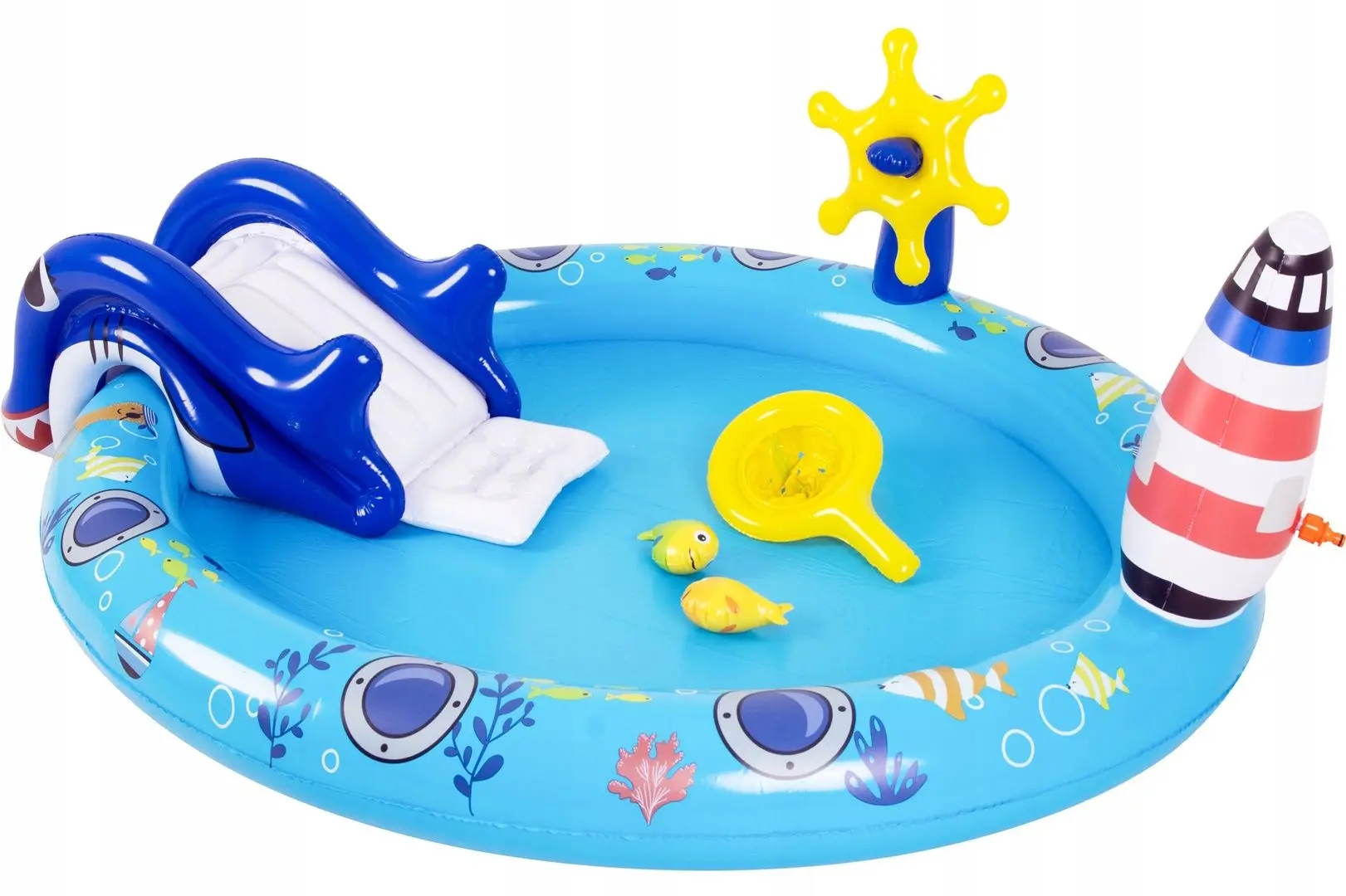 Надувной игровой центр-бассейн Jilong 51220 (Blue)