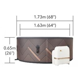 Jacuzzi SPA MSpa Mono 8050296 (Brown/Black) Thumb