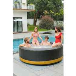Jacuzzi SPA MSpa Premium Luxury Exotic 8050394 (Black/Yellow) Thumb
