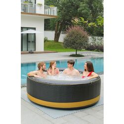 Jacuzzi SPA MSpa Premium Luxury Exotic 8050394 (Black/Yellow) Thumb