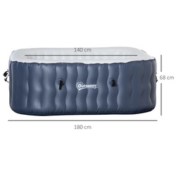 Надувной бассейн Outsunny 848-047V90NU (Dark Blue) Thumb