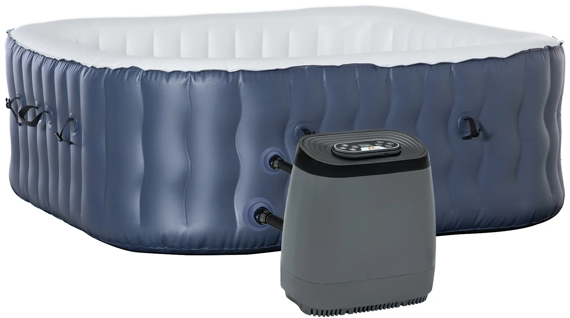 Надувной бассейн Outsunny 848-047V90NU (Dark Blue)