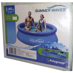 Piscina gonflabila Polygroup Summer Waves 2074L (Blue) Thumb